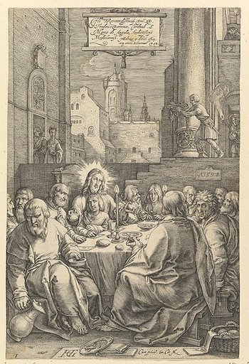 The Last Supper, from "The Passion of Christ"