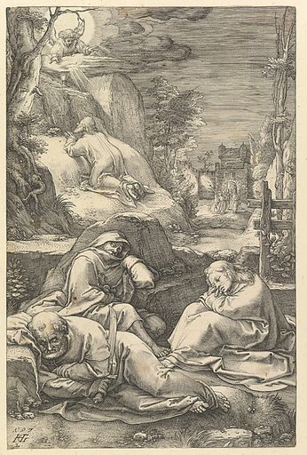 The Agony in the Garden, from "The Passion of Christ"