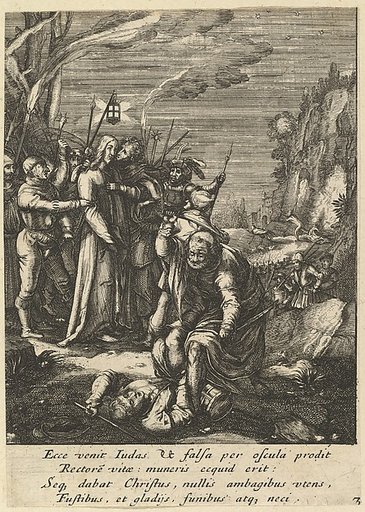 The Betrayal of Christ, from "The Passion of Christ"