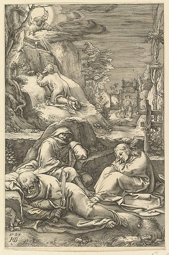 The Agony in the Garden, from "The Passion of Christ"