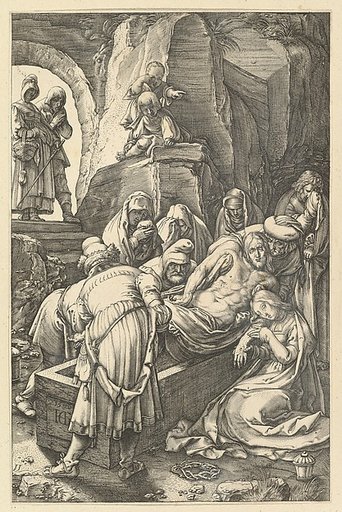 The Entombment, from "The Passion of Christ"