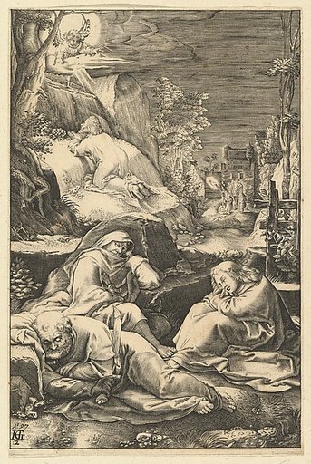 The Agony in the Garden, from "The Passion of Christ"