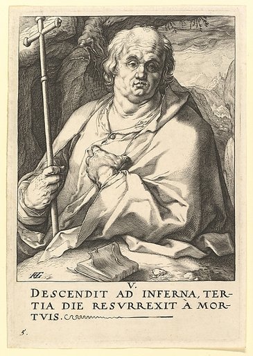 St. Philip, from "Christ, the Apostles and St. Paul with the Creed"
