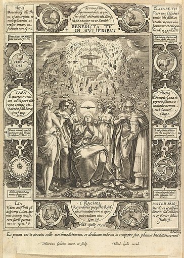 Benedicta tu in Mulieribus, from "Christian and Profane Allegories"