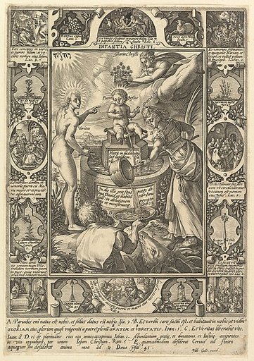 The Infant Christ, from "Allegorical Scenes on the Life of Christ, from Christian and Profane Allegories"
