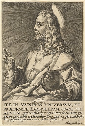 Christ, from "Christ and the Twelve Apostles"