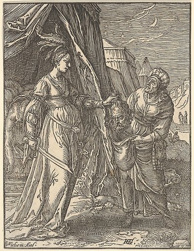 Judith, after Goltzius