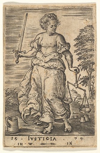 Justice, from "The Seven Virtues and Knowledge"