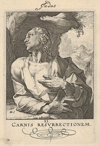 St. Jude Thaddeus, from "Christ, the Apostles and St. Paul with the Creed"