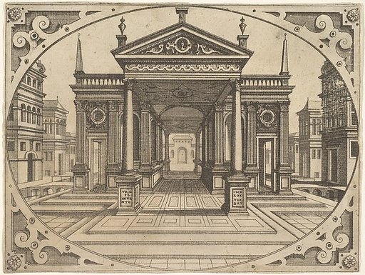 Plate from "Scenographiae..."