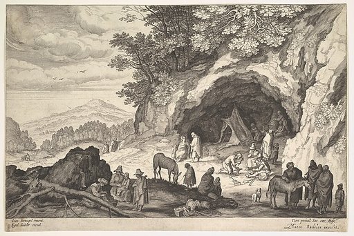 Mountainous Landscape with a Group of Gypsies