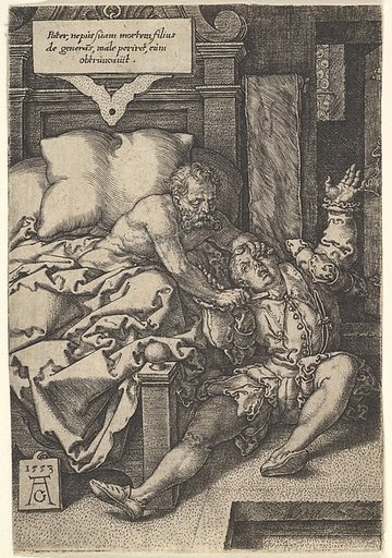 Judge Herkinbald Cutting the Throat of his Nephew