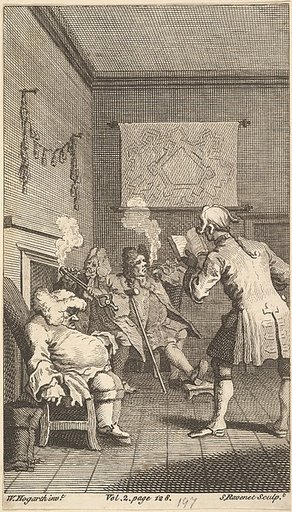 "Tristram Shandy," Frontispiece, Volume 1,