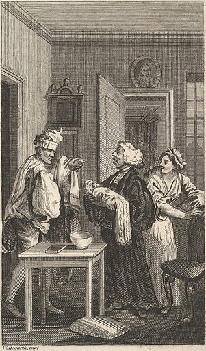 Illustration to "Tristram Shandy," Volume 4