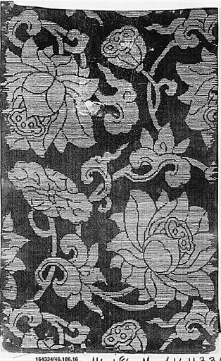 Sutra Cover with Lotus Scroll