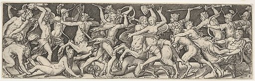 Plate VIII from "Battles and Victories" (Combats et Triomphes)