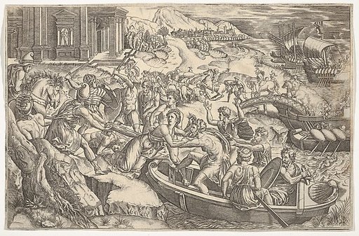 Tha Abduction of Helen (L'Enlèvement d'Hélène)