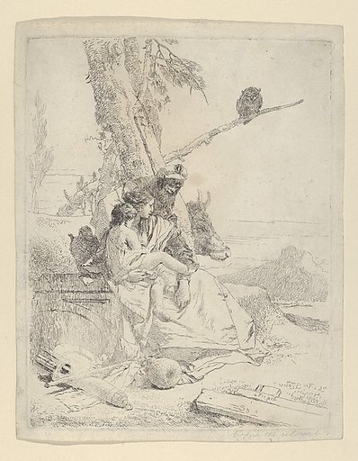 The Family of the oriental Peasant, from the Scherzi