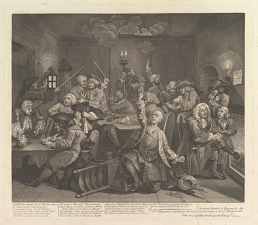 A Rake's Progress, Plate 6