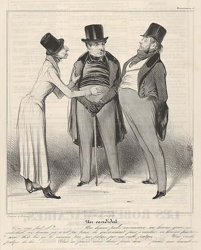 Un Candidat, plate 48 from "Caricaturana"