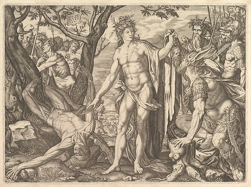 Apollo and Marsyas and the Judgment of Midas