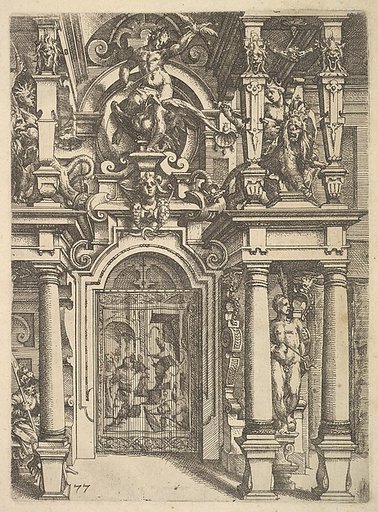 Ornament plate, from "Architettura"