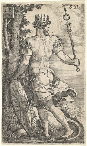 Sun, from "The Gods Who Preside Over the Planets"