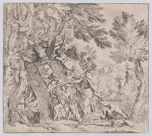 Venus Giving Arms to Aeneas