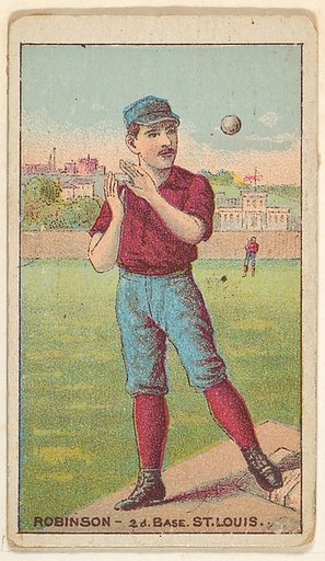 Robinson, 2nd Base, St. Louis, from the Gold Coin series (N284) for Gold Coin Chewing Tobacco