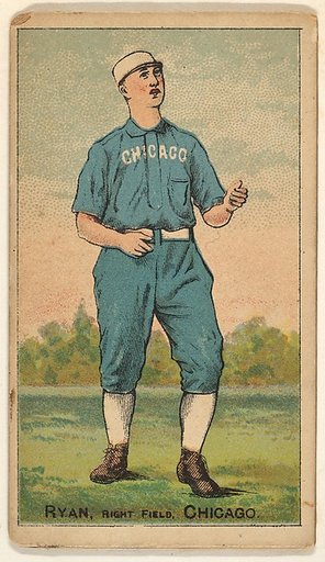 Ryan, Right Field, Chicago, from the Gold Coin series (N284) for Gold Coin Chewing Tobacco