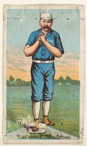 Williamson, 2nd Base, Chicago, from the Gold Coin series (N284) for Gold Coin Chewing Tobacco