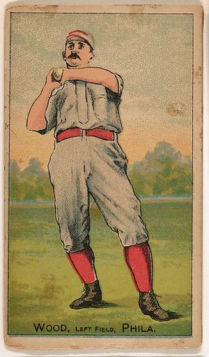 Wood, Left Field, Phila., from the Gold Coin series (N284) for Gold Coin Chewing Tobacco