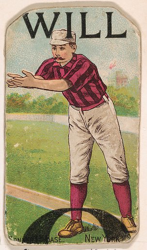 Conner, 1st Base, New York, from the Gold Coin series (N284) for Gold Coin Chewing Tobacco