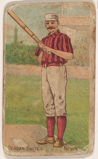Dorgan, Batter, New York, from the Gold Coin series (N284) for Gold Coin Chewing Tobacco