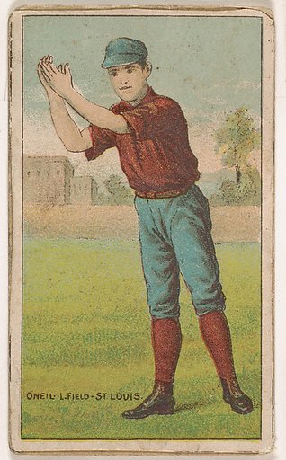 O'Neil, Left Field, St. Louis, from the Gold Coin series (N284) for Gold Coin Chewing Tobacco