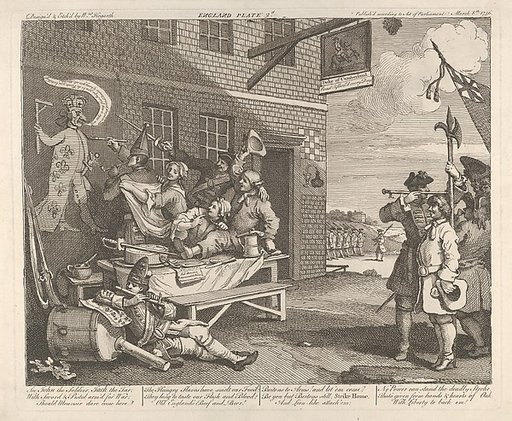 The Invasion, Plate 2: England