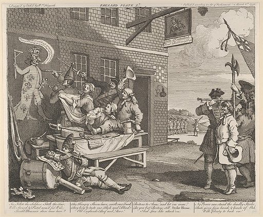 The Invasion, Plate 2: England