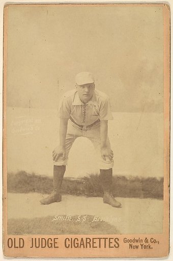 Smith, Shortstop, Brooklyn, from the series Old Judge Cigarettes