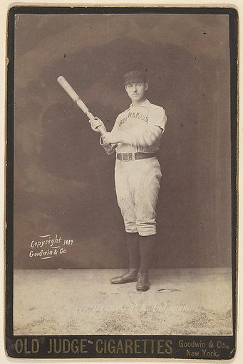 Jerry Denny, 3rd Base, Indianapolis, from the series Old Judge Cigarettes