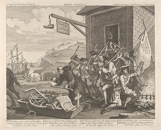 The Invasion, Plate 1: France