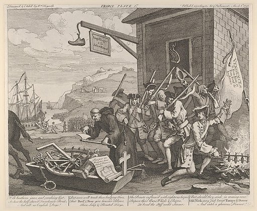 The Invasion, Plate 1: France