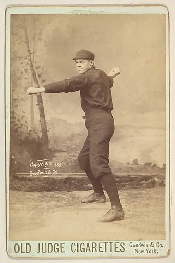 Henry, Pitcher, Philadelphia, from the series Old Judge Cigarettes