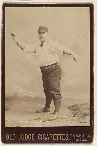 Henderson, Pitcher, Pittsburgh, from the series Old Judge Cigarettes