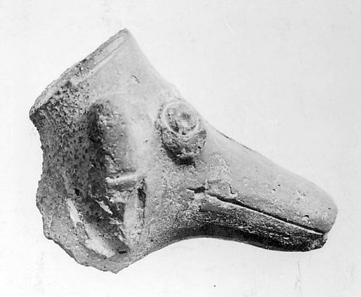 Fragment of a Grotesque Head