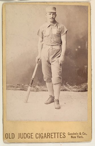 Charlie Reynolds, Catcher, Brooklyn, from the series Old Judge Cigarettes
