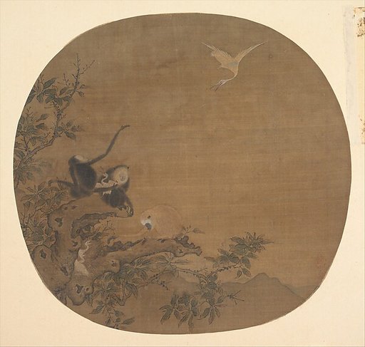 Gibbons Raiding an Egret's Nest