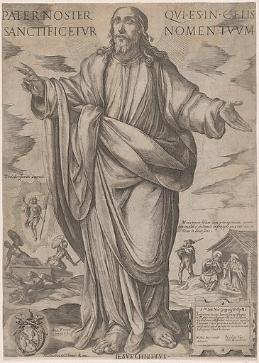 Standing Christ, Blessing from "Christ, Mary and the Apostles"