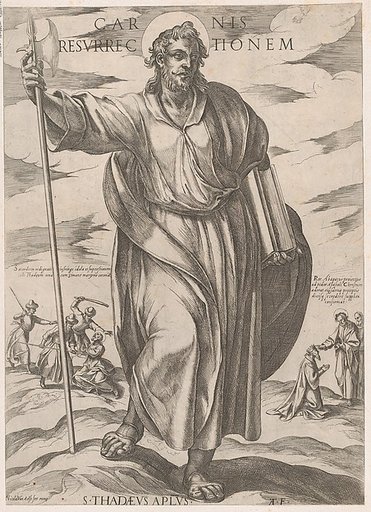 St. Judas Thaddeus, from "Christ, Mary, and the Apostles"