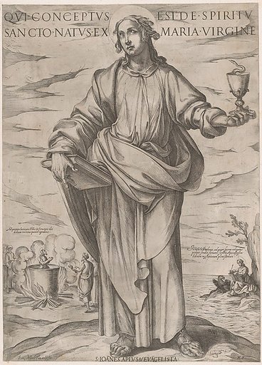 St. John the Evangelist, from "Christ, Mary and the Apostles"