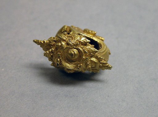 Ear Ornament with Makara Motif